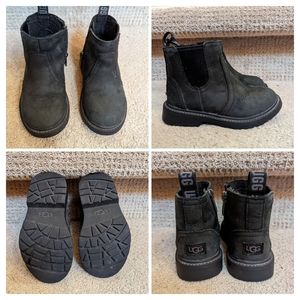 VGC UGG Suede black boots size 8